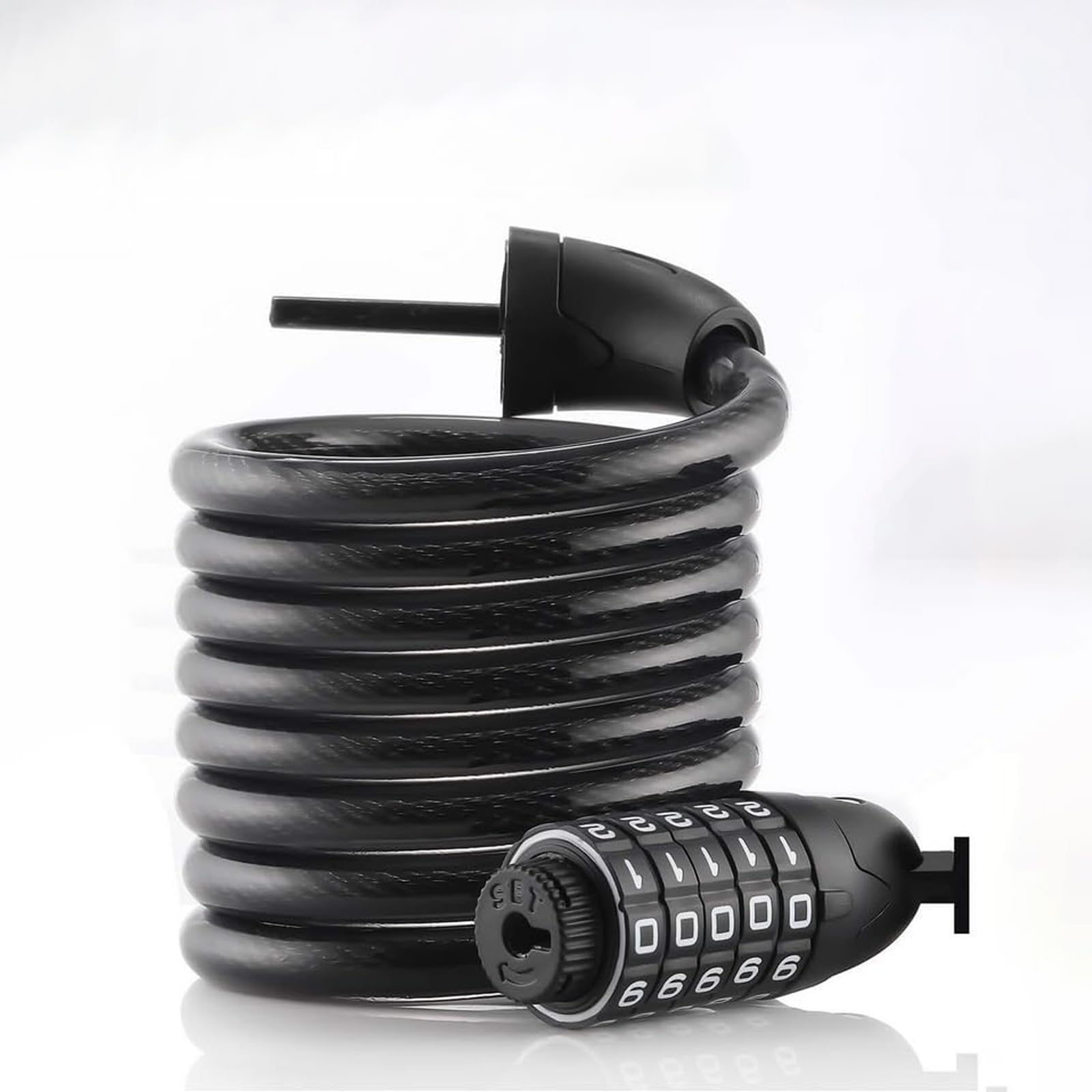 ZapRun Cable Lock for Electric Scooter, Bicycle Lock with Mounting Bracket