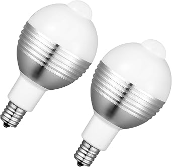 Amazon 2個セット Led電球 E17 人感センサー センサー電球 高輝度 明暗センサー 自動点灯 自動消灯 7w 6000k 50w形相当 E17口金 センサーライト 消し忘れ防止 赤外線センサー 玄関 階段 廊下 洗面所 室内 昼白色 Merisny Merisny Led電球 通販