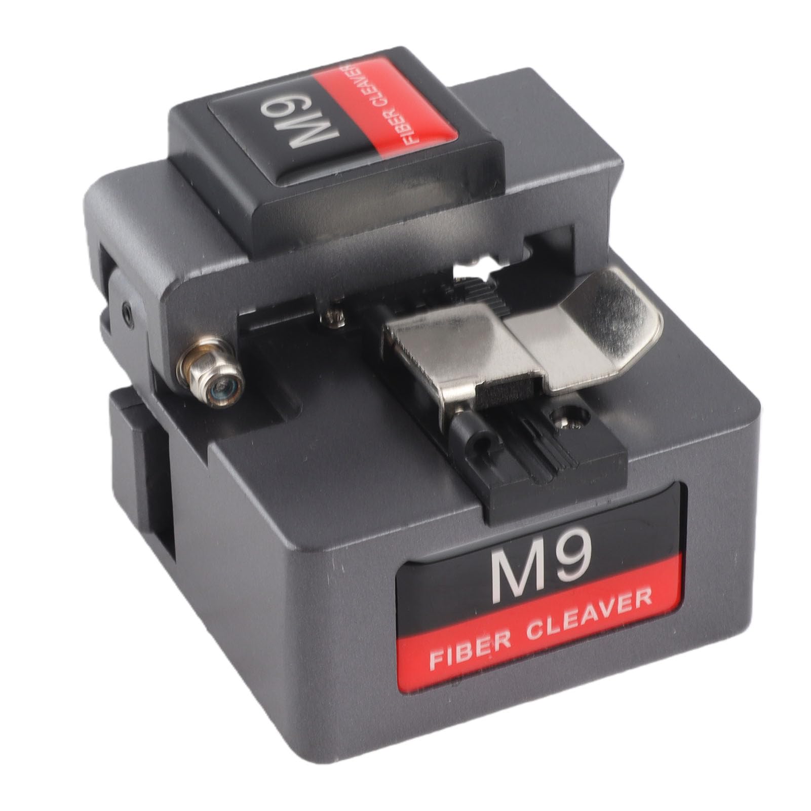 Cliveuse à Fibre Optique de Haute Précision, Entièrement Automatique, Faible Perte, 48 000 Clivages, avec Glissière en Acier Inoxydable, Mise à L'échelle Automatique, Protection