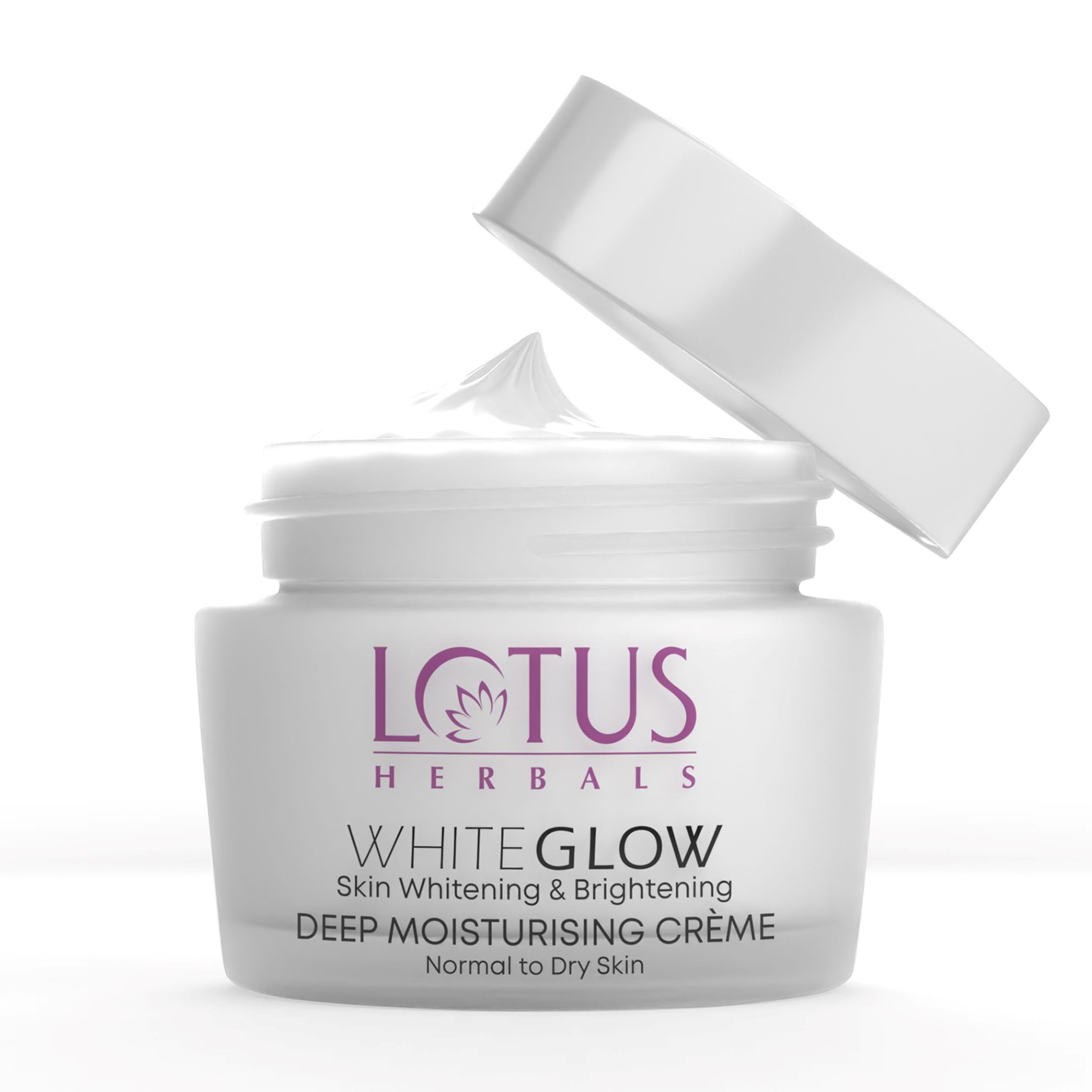 Lotus Herbals White glow Skin Whitening and Brightening Deep Moisturising Crème Spf 20 Pa+++, 40 g