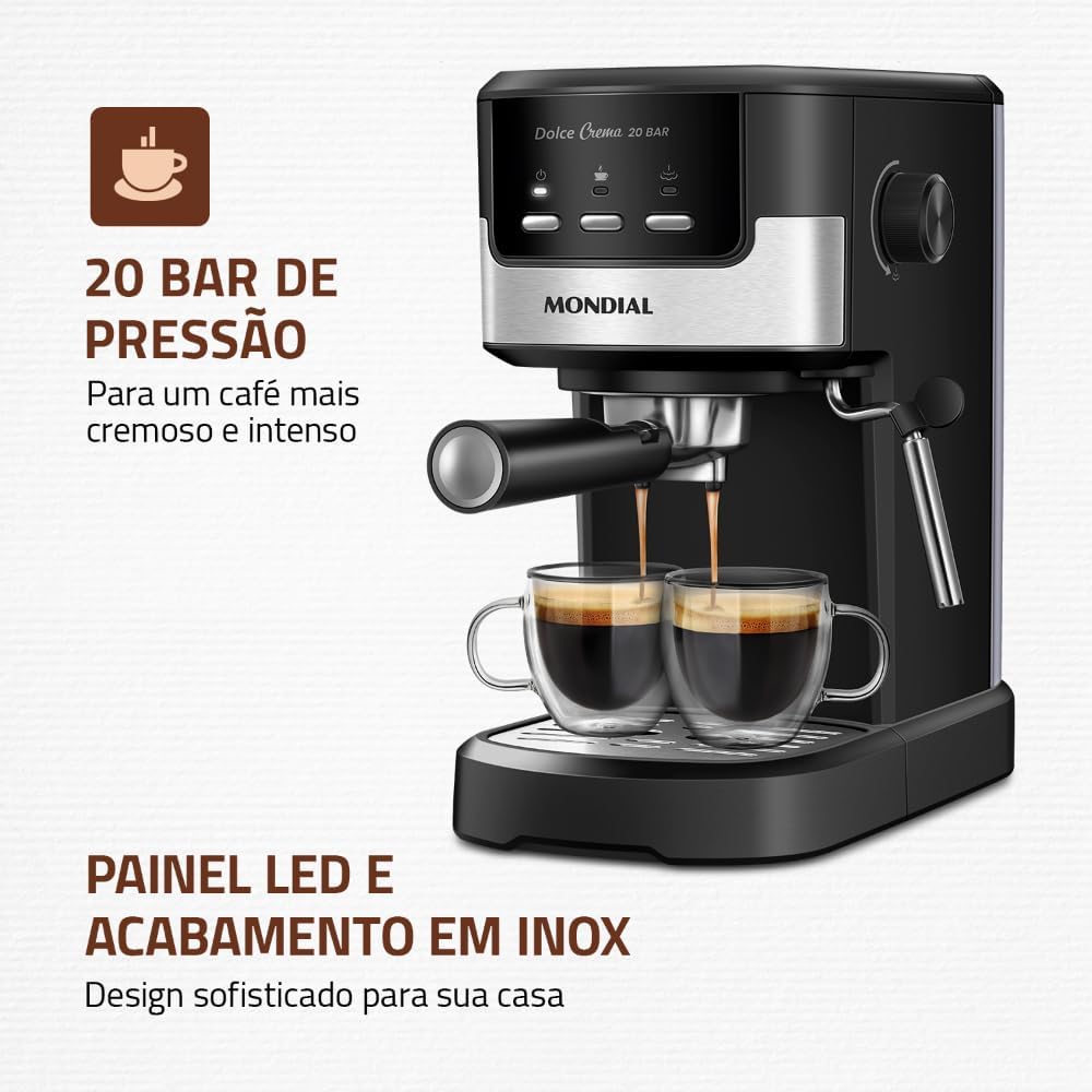 Cafeteira Expresso Mondial Dolce Crema Review: Testado por 30 dias