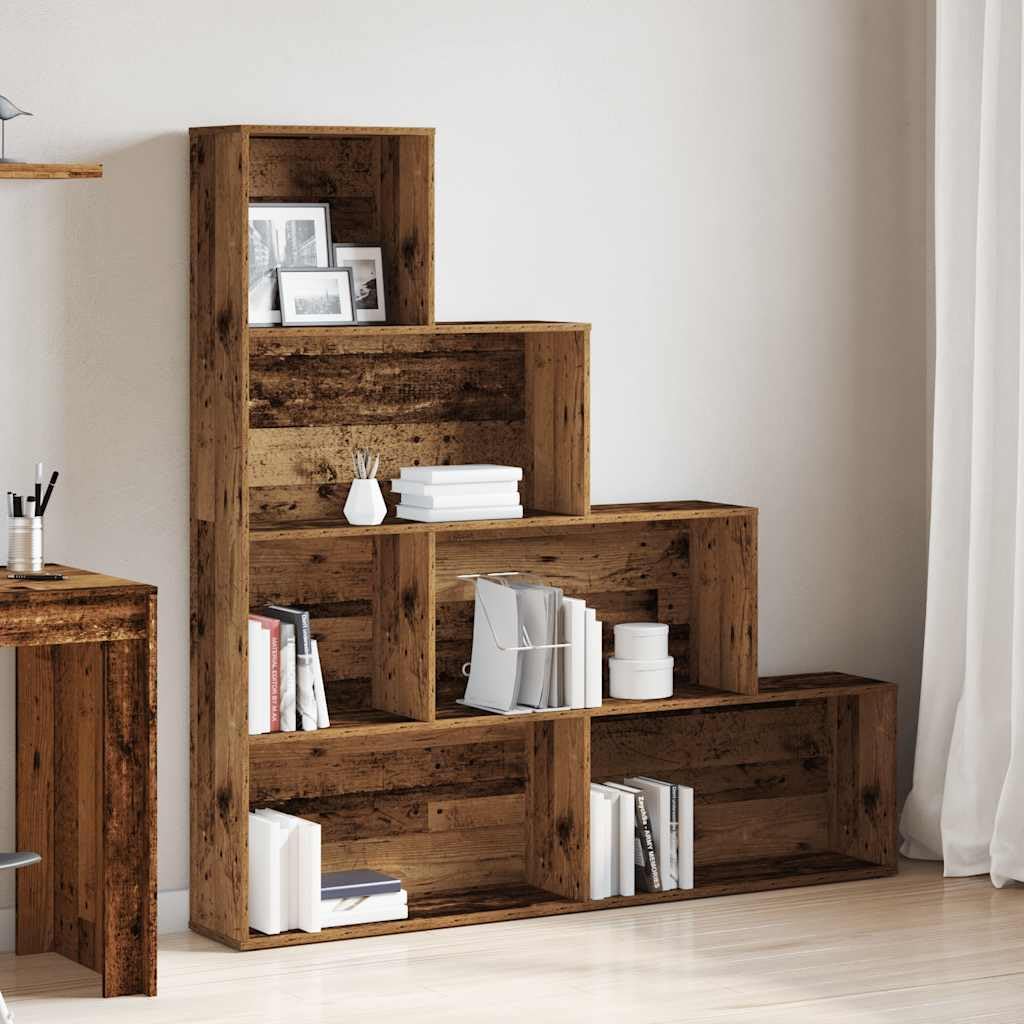 Generisch Bücherregal Altholz-Optik 157x24x160 cm Holzwerkstoff,Möbel,Regalsysteme,Bücherregale Bücherschränke-855888