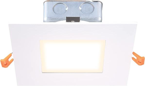 UltraLux 7 in LED Recessed Direct Wire Downlight with J-Box, 12W, White