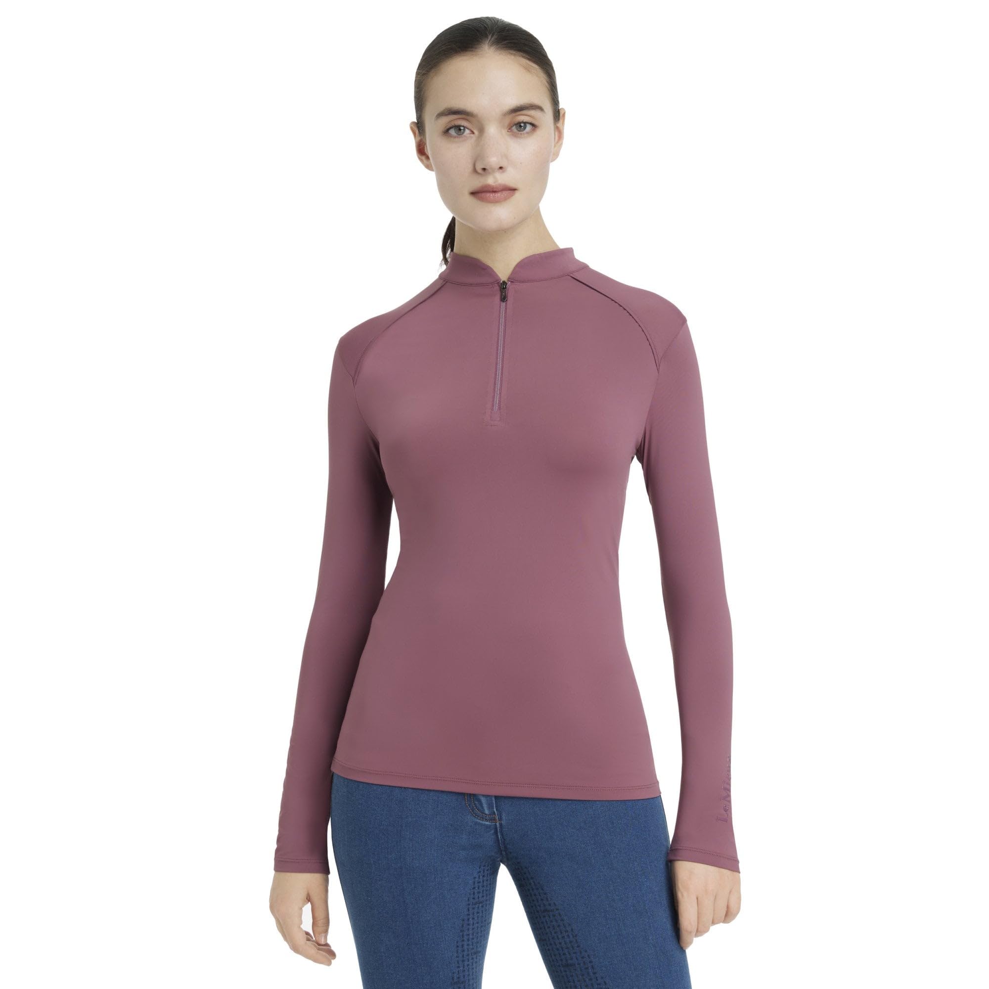 Lemieux Women's Rosewood Heyden Lightweight Base Layer- Uv30+ - 360° Stretch - Uk8
