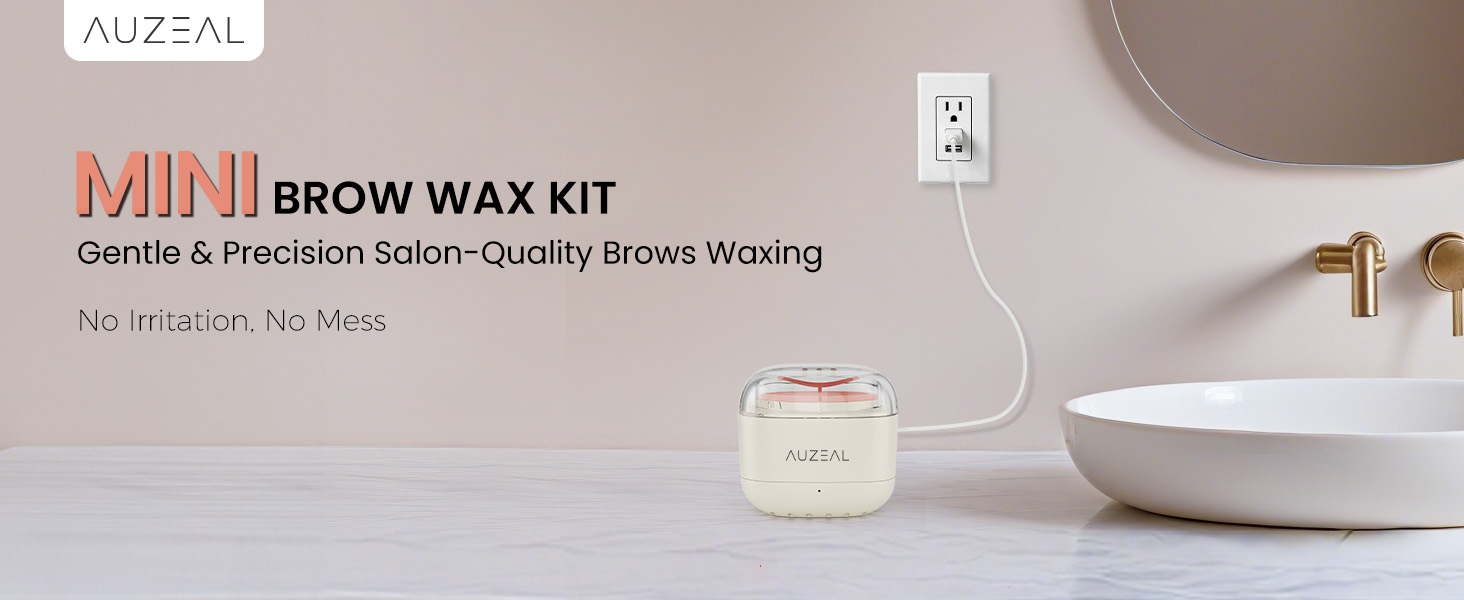 Amazon.com : Mini Eyebrow Wax Kit for Women, Wax for Eyebrows Hair