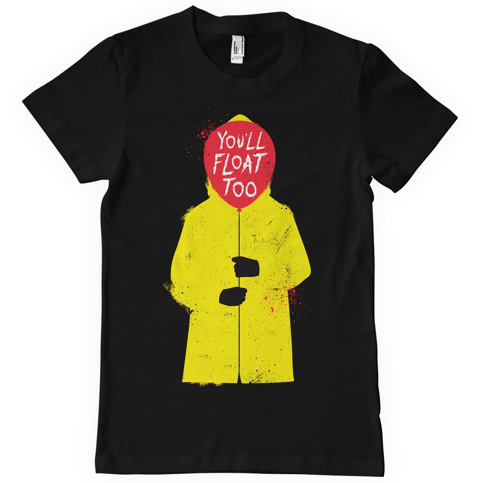 T-shirt IT You'll Float Too noir XL pour afficher votre passion du frisson - 2