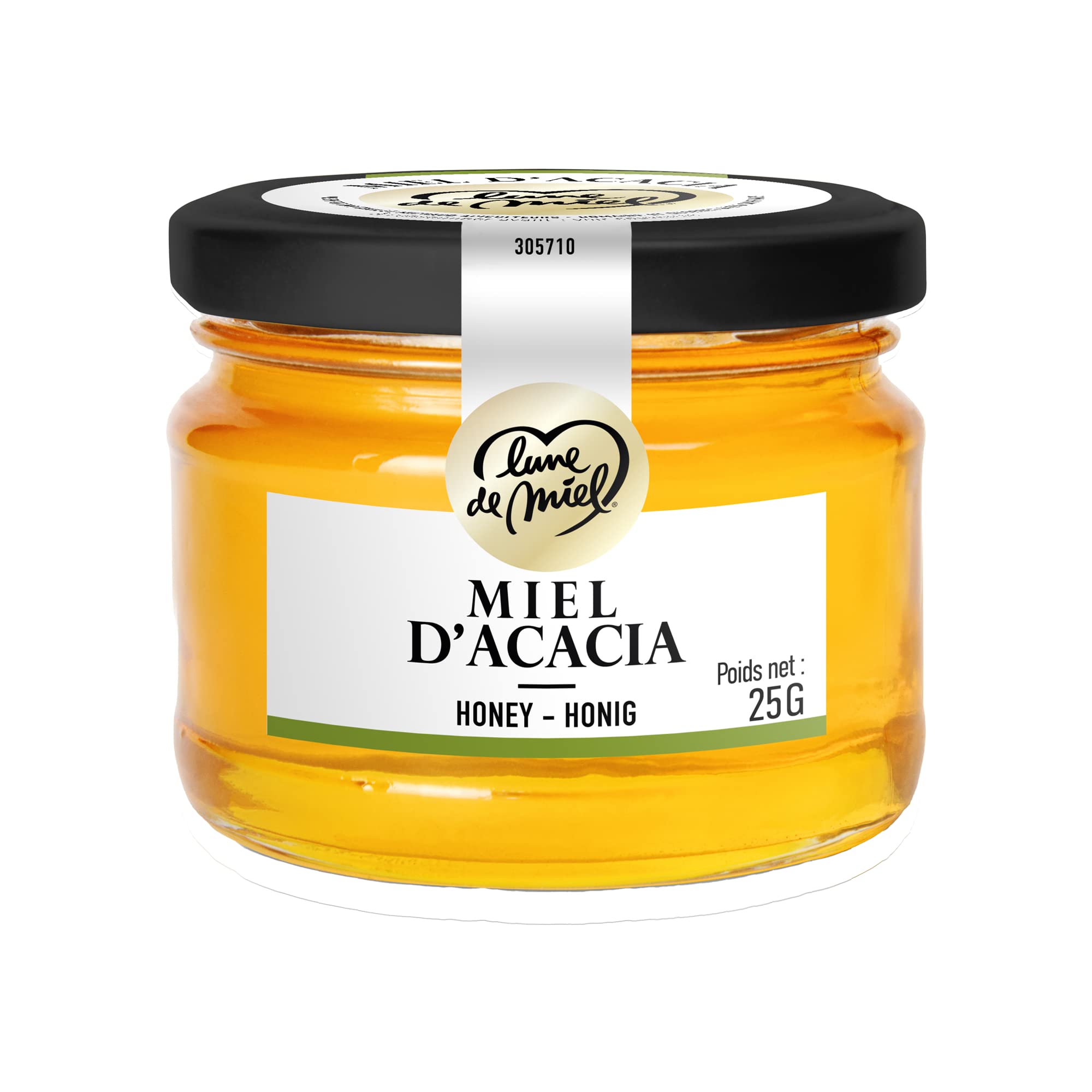 Lune de Miel - Coffret présentoir dégustation - Miel de fleurs et miel d'acacia - Lune de Miel® - Pots verre - 48x25g