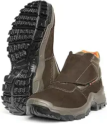 Coturno de Segurança Nobuck Vitória Marrom - Delta Plus