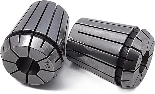 Miniatura 6 de ER32 Juego de pinzas de 12 2 piezas, juego de pinzas de resorte para máquina de grabado CNC y herramienta de torno de fresado