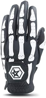 Asher Deathgrip - Guantes para hombre (talla pequeña), color negro