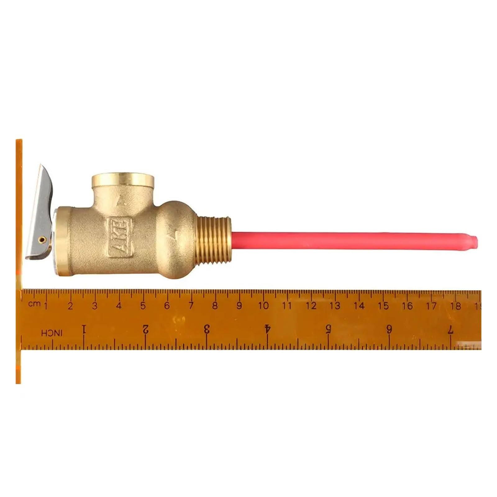 Valvula Antiretorno Agua Calentador de agua pequeño, válvula latón, alivio presión 1.0Mpa, calentador seguridad for tanques para calderas de aceite