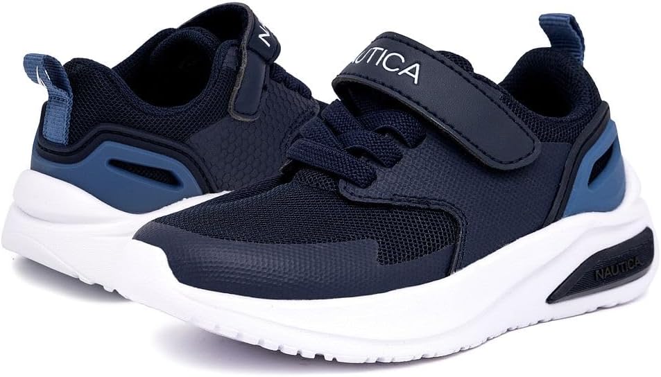 Nautica Kids Fashion Sneaker Athletic Running Shoe with One Strap |Boys - Girls|(Toddler/Little Kid) - Image 6