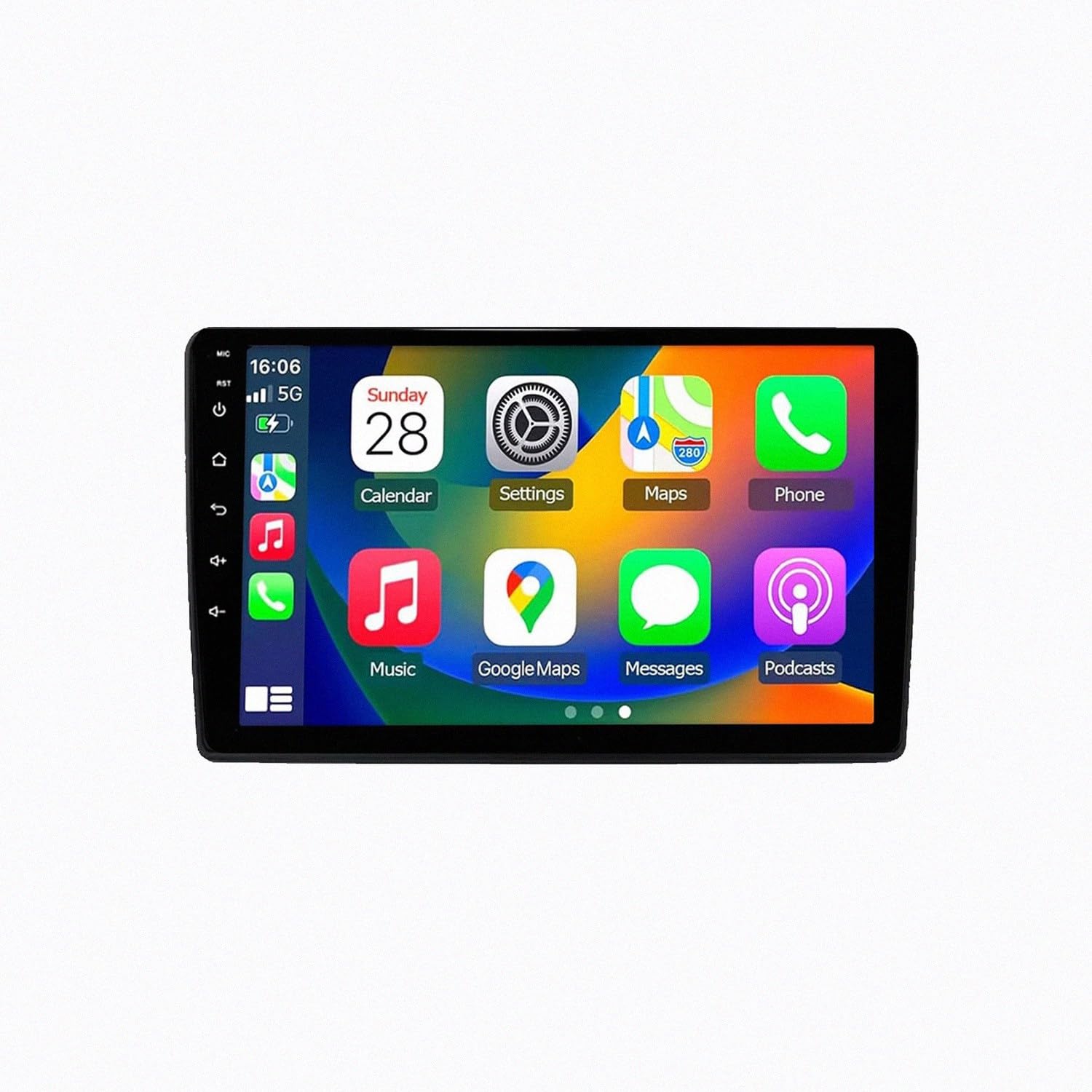 Stereo Auto Hd Touch Screen per Fiat Ducato 2 2006-2022 Android Carplay Navigazione Radio Lettore Video, Telecamera Posteriore Fm/Rds Mirror, 4 Nucleo 2G+32G