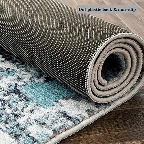 Beau tapis moderne aux finitions soignées et coutures robustes - 4