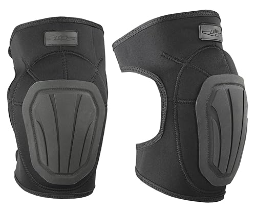 Miniatura 2 de DamascusGear DNKPOD Imperial - Rodilleras de neopreno, tapas reforzadas antideslizantes Trion-X, ajuste seguro, absorben los golpes (talla única,