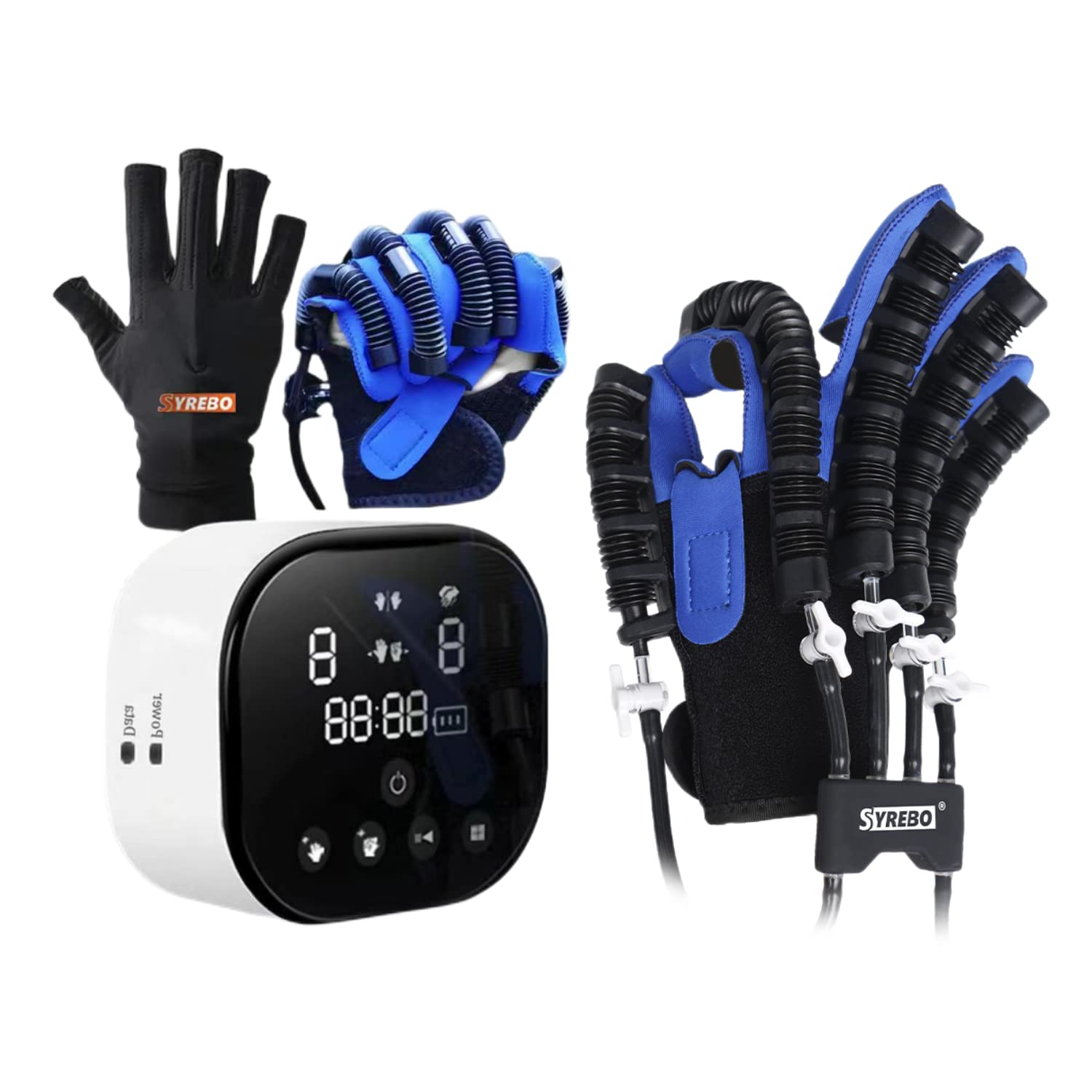 Guantes de Robot de Rehabilitación de Manos, Dispositivo de Rehabilitación de dedo de auto Entrenamiento del Modelo E10, Equipo Funcional de Recuperación de Trazo de Mano