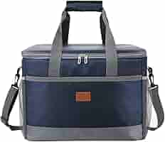 Sac Isotherme Portable Double Couche Pour Bouteilles Et Déjeuner