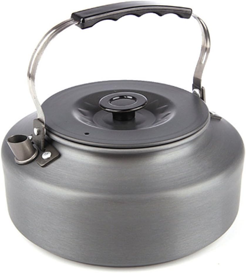 Camping Kettle 1.6L Portable Ultra-Light Outdoor Hiking Camping Picnic Water Kettle, Teapot, Coffee Pot - Compact, Quick-Heat & Anti-scalding