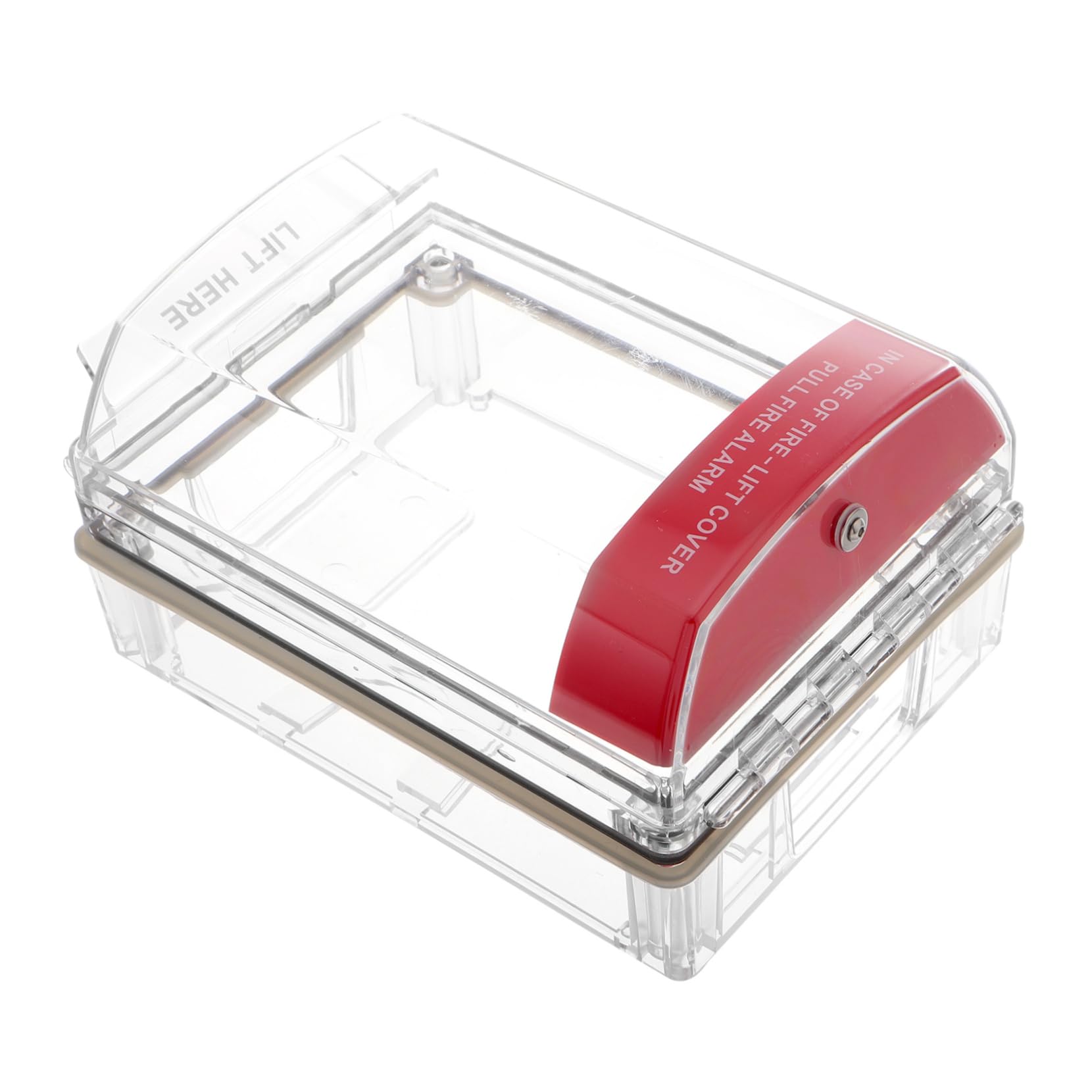 Veemoon Cubierta Protectora para Interruptor de Alarma contra Incendios Cubierta de Pulsador de Llamada Manual Protección Exterior para Punto de Llamada de Incendios Diversos Entornos