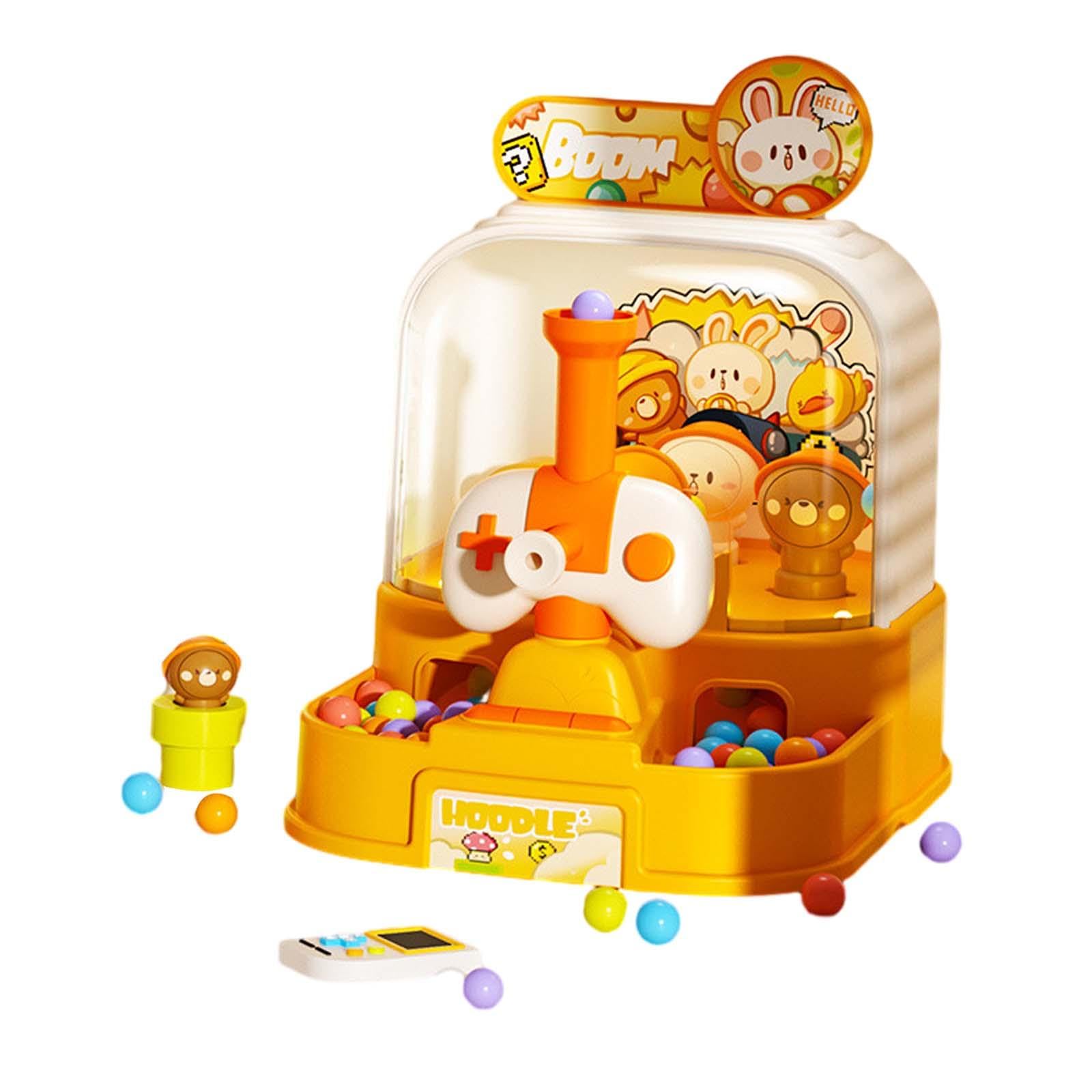 BNF Table Top Arcade Games Desk Game Lauching Marble Toys for Have Fun Preschool YellowBaby | Toys for Baby | Developmental Baby Toys1 Pinball Machine20 Marbles-image-14