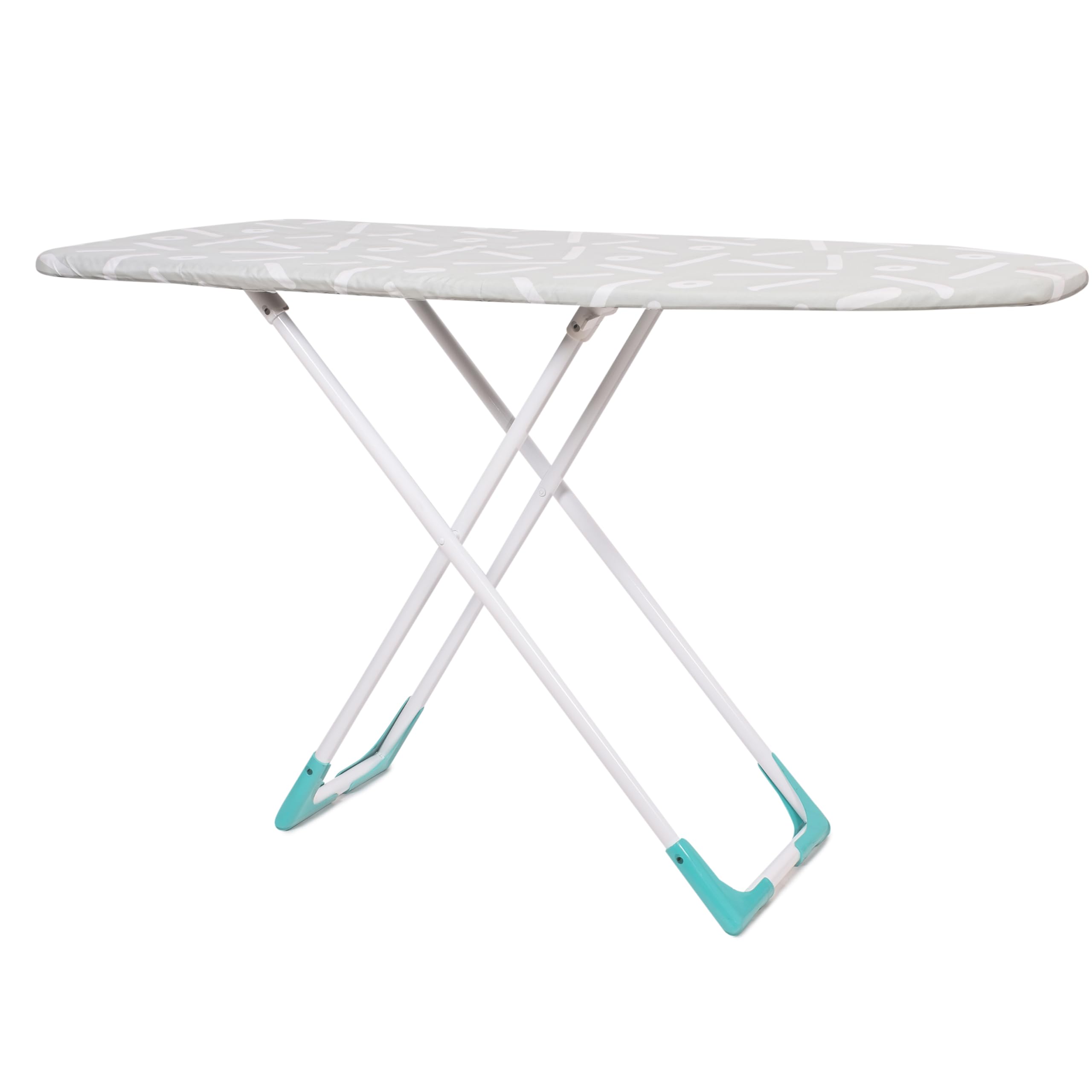 FLIPZON Premium Wood Ironing Board/Table with Iron Holder, Foldable & Adjustable | Turbo | 18" x 48"