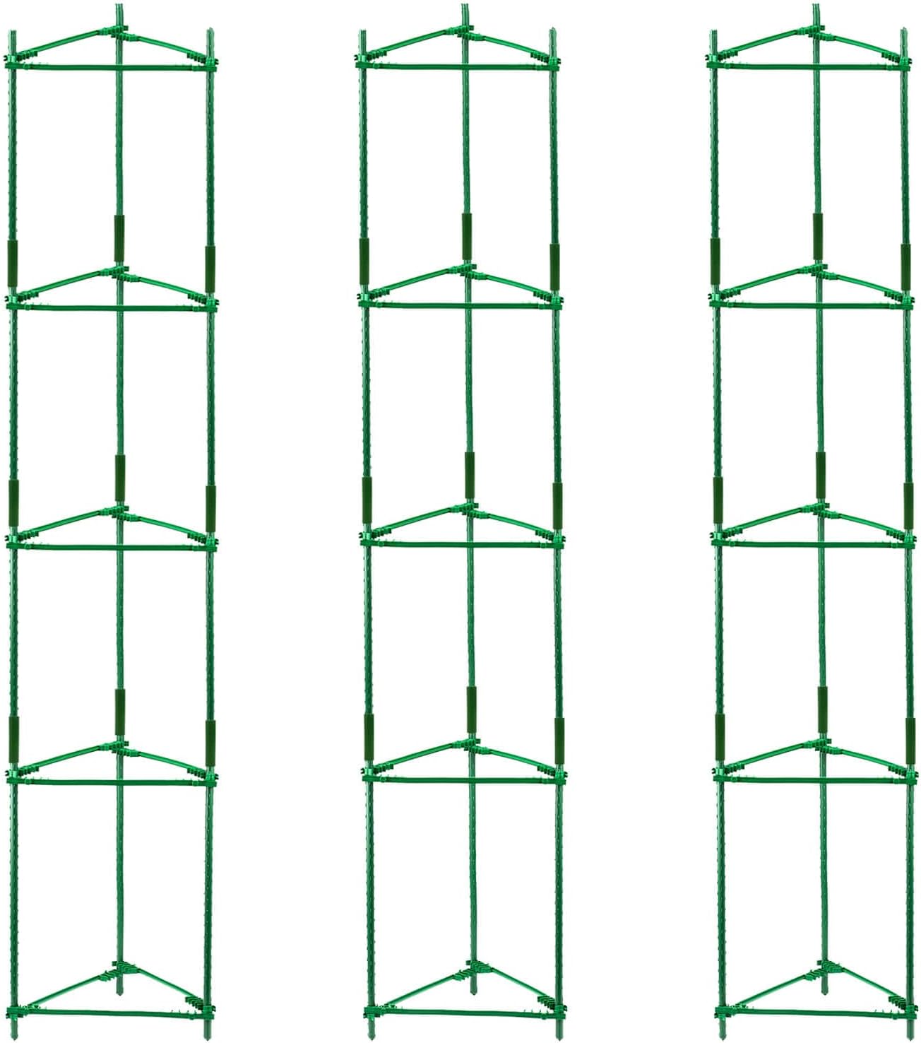 Riare 3 Pack Tomato Cage, Up to 48 Inches Tomato Trellis