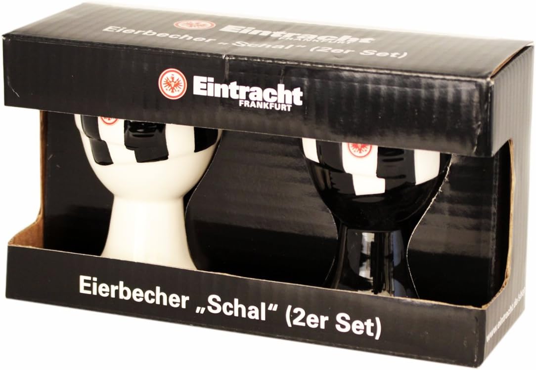 Eintracht Frankfurt Scarf Egg Cup Set (2)