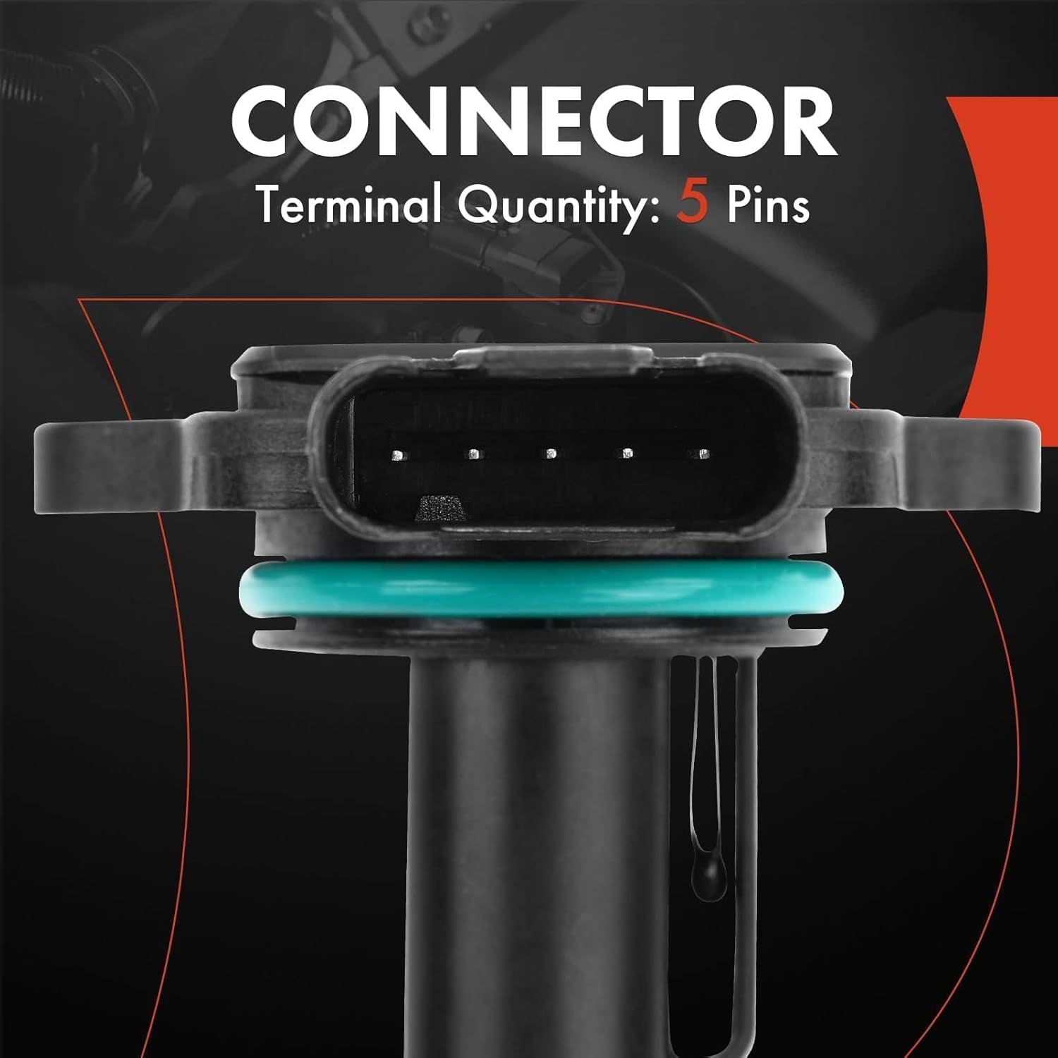 A-Premium 5-Pin MAF Sensor for BMW 328i 528i X3 X5 - 3.0L 3