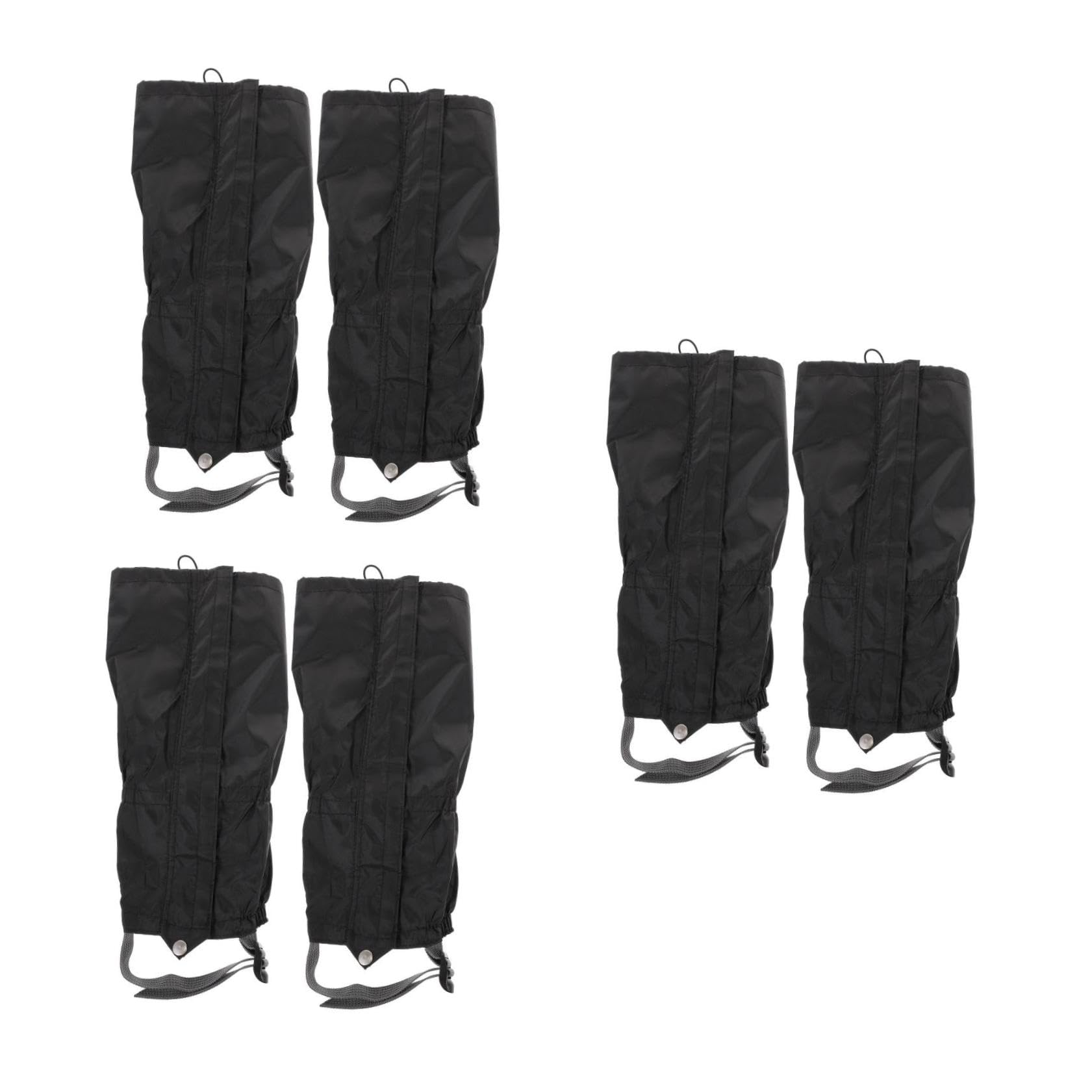 Abaodam 3 Ensembles Guêtres De Randonnée Réglables Protection Jambes pour Activités Extérieures pour Escalade Camping Chasse 2 Pièces * 3