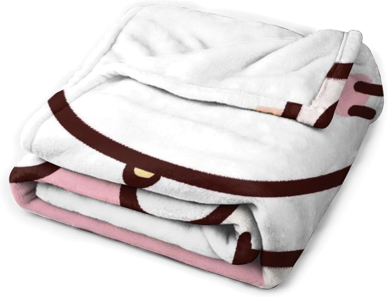 Plaid de chat en flanelle chaude et légère, couverture douillette pour se détendre sur le canapé