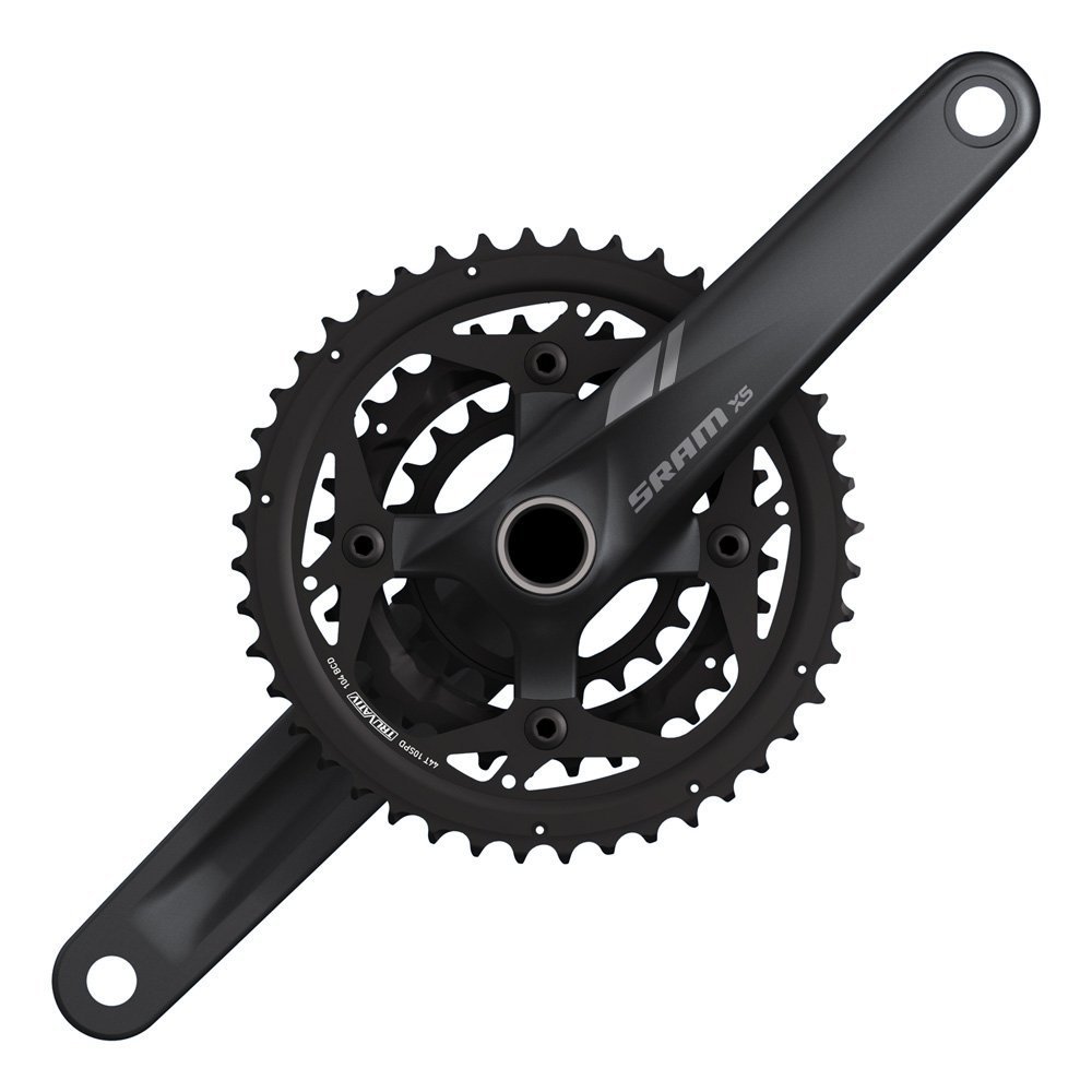 SRAM Clans X5 GXP 175 mm 9v czarny
