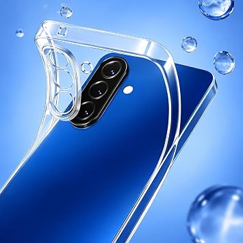 Samsung Galaxy A17 5G İle Uyumlu Kılıf Şeffaf Kamera Korumalı 3D