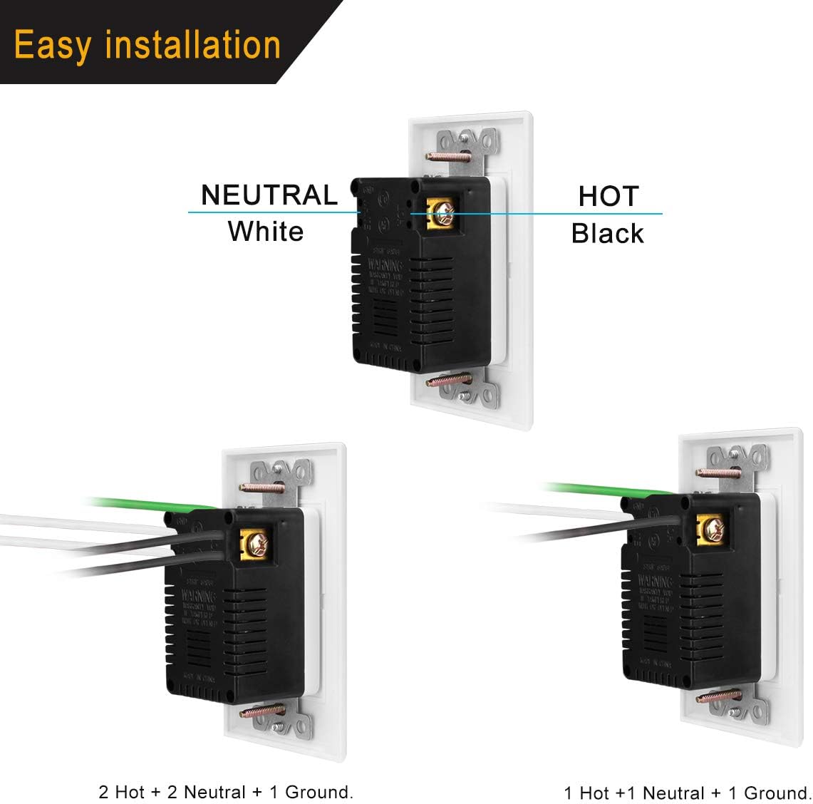 Exсluѕіvе Dіѕсоunt 90% Prісе USB Outlet 4 Pack, AllEASY Dual High Speed USB Wall Outlet with Duplex 15Amp Tamper Resistant Receptacle and 4.2A USB Outlet, UL Listed