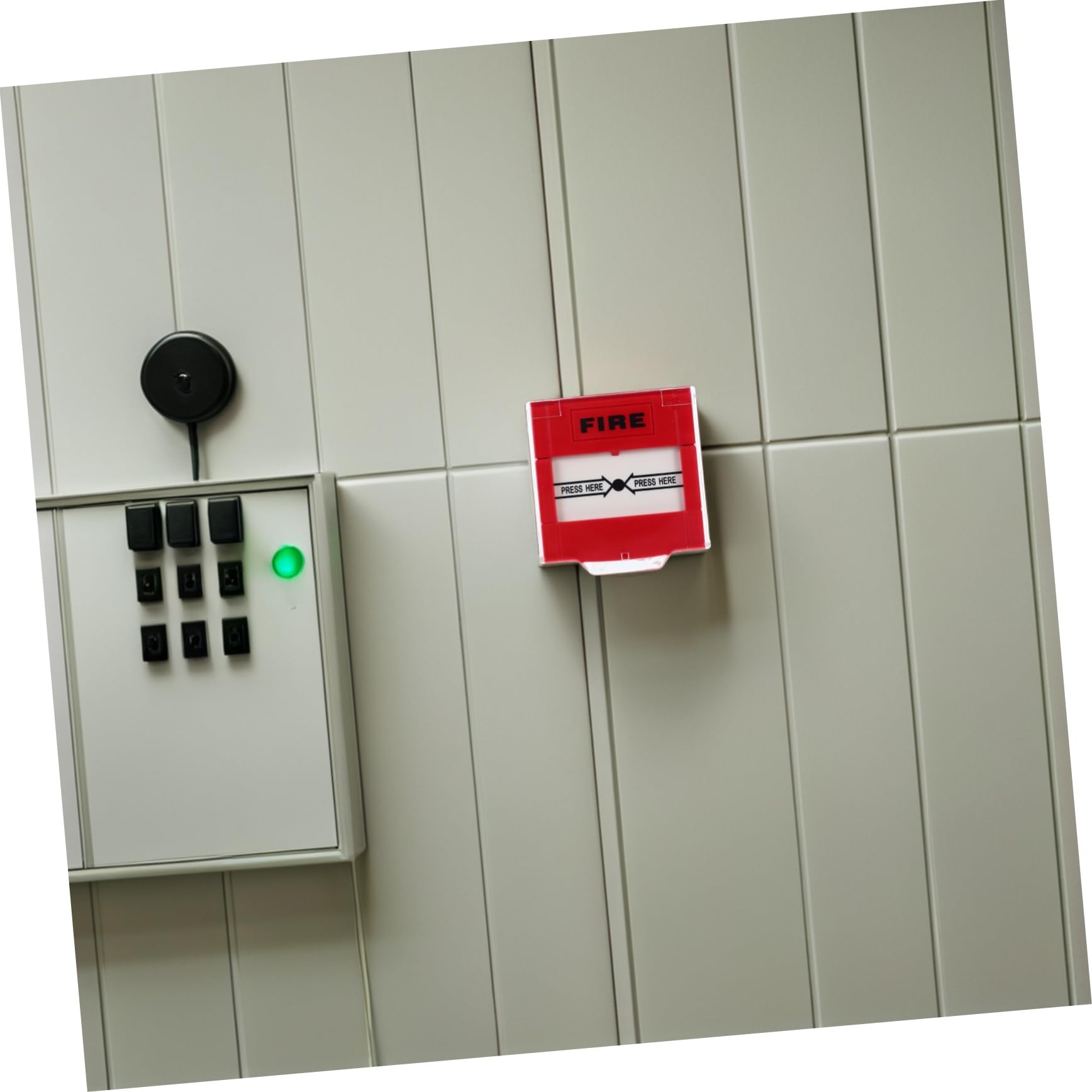 Botón de Alarma de Punto de Llamada Manual Rojo Reinicio de Emergencia, Interruptor de Reinicio de Fuego para Seguridad contra Incendios en Casa y Oficina, 2 Piezas, Uso Inmediato