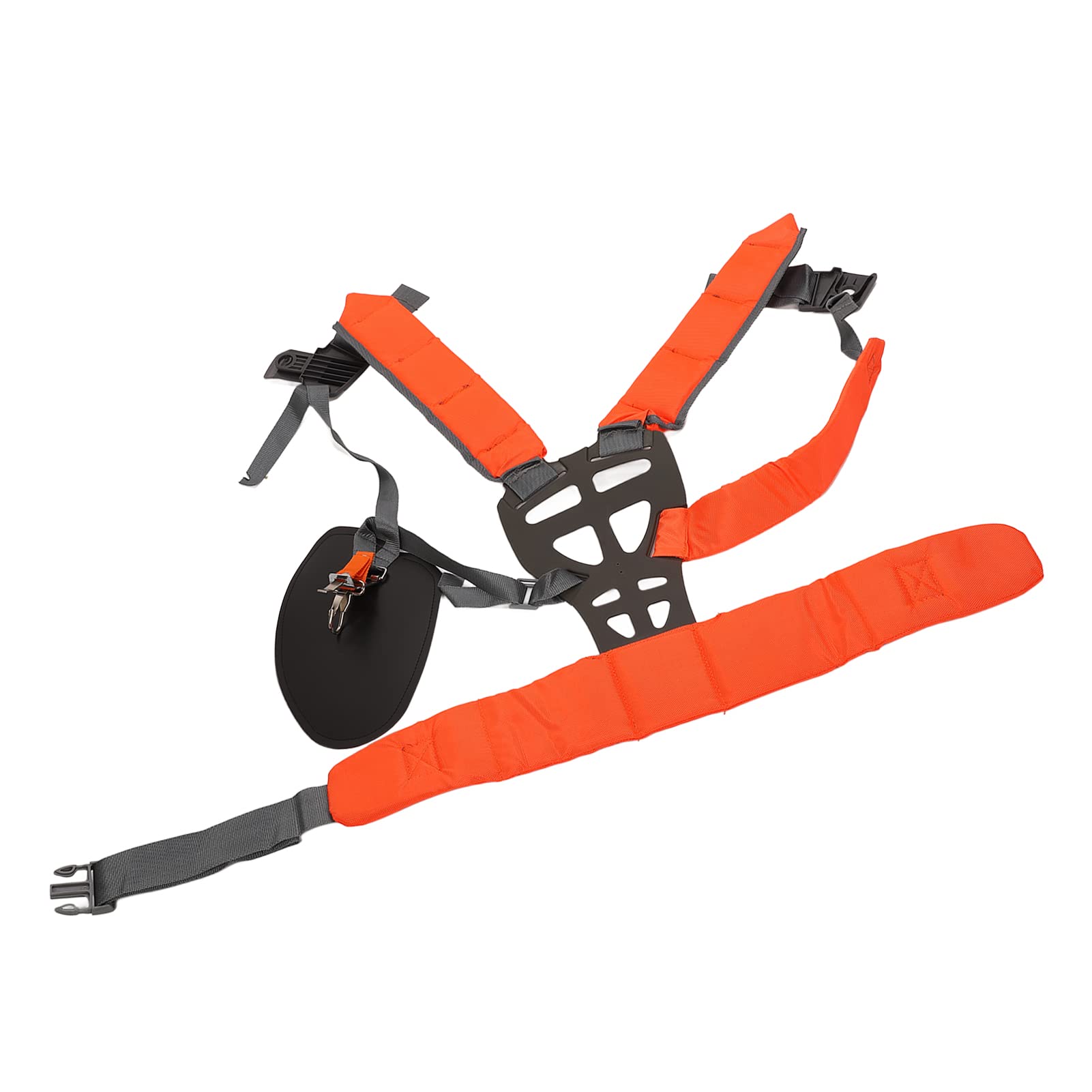 Correa de Hombro Universal para Recortadora, arnés de podadora de césped de Tela Oxford de Nailon con cinturón Ajustable Flexible para desbrozadora o jardinería