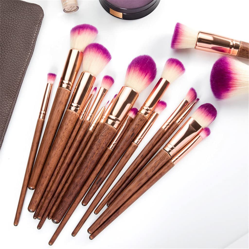 Professionelles 17-teiliges Make-up-Pinsel-Set für Lippen, Puder, Augen-Make-up-Pinsel, komplettes Set, Kosmetik-Schönheitswerkzeug, Mischpinsel