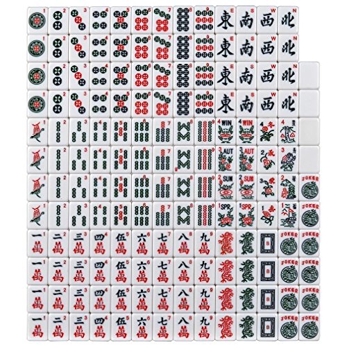 American Mahjong Set con Tapete y Bolsa de Nylon miniatura 6
