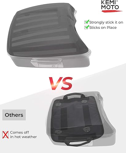 Miniatura 4 de KEMIMOTO Tour Pack Organizador de tapas para Electra Glide Street Glide Touring Travel-Paks 2014-2024