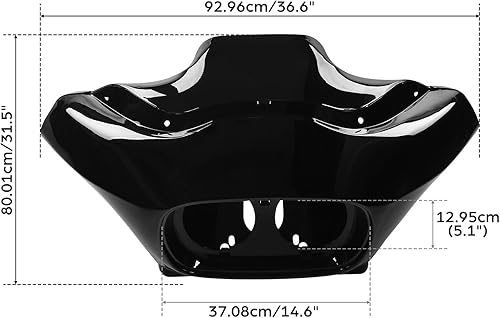 Miniatura 3 de XMT-MOTO Inyección ABS carenado equipos interiores y exteriores para Harley Road Glide FLTR 1998-2013