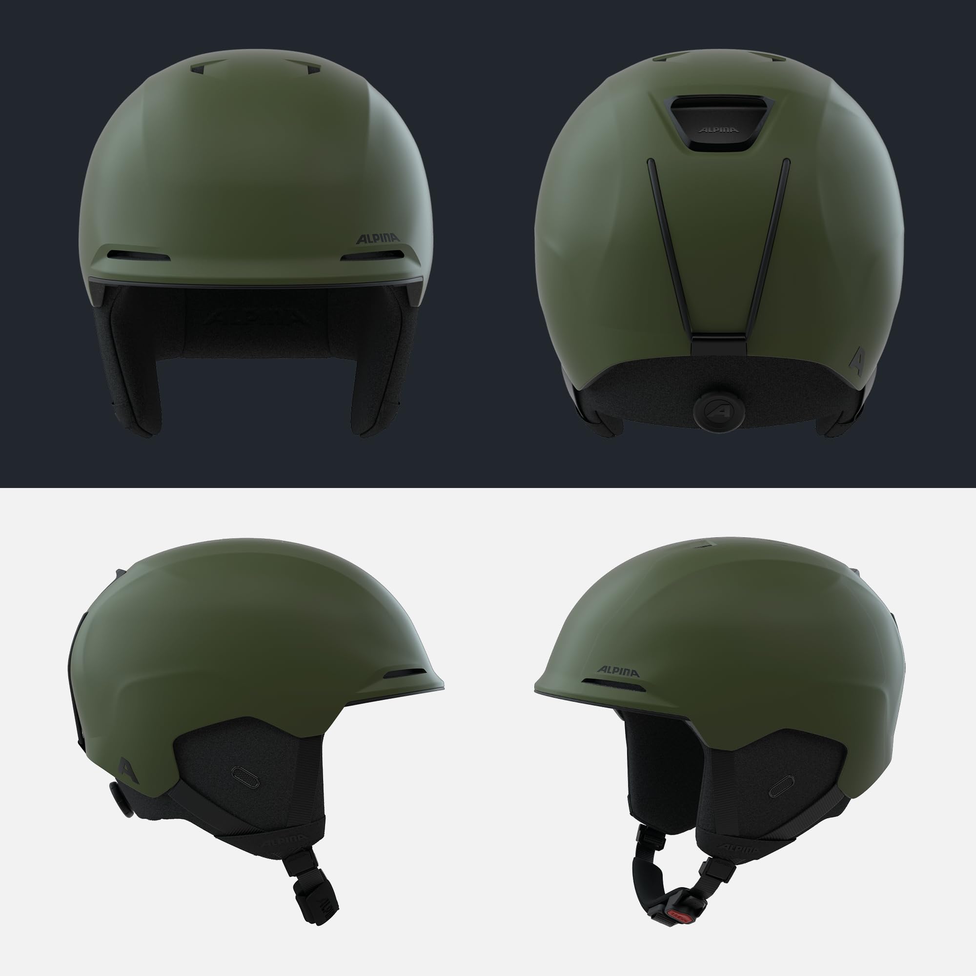 ALPINA BRIX - Sicherer, Perfekt Klimatisierter und Komfortabler Skihelm Mit waschbarem Innenfutter Für Erwachsene