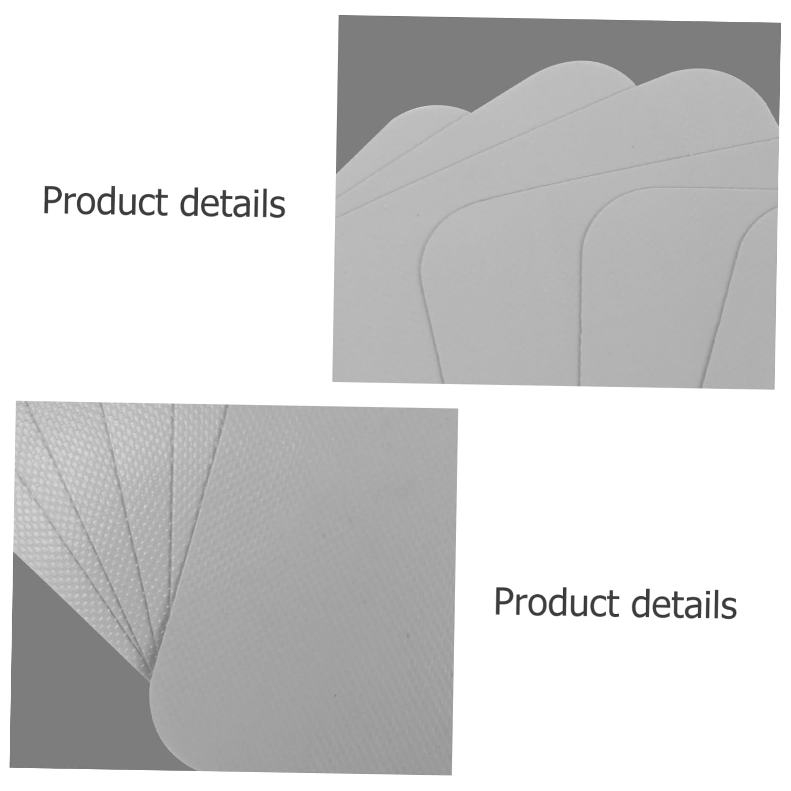 HANABASS Subvention pour La Réparation De Kayaks Patch Kayak Canoë Gonflable Kayaks Gonflables Ruban De Réparation Ruban Étanche PVC De Protection De l'environnement Light Grey