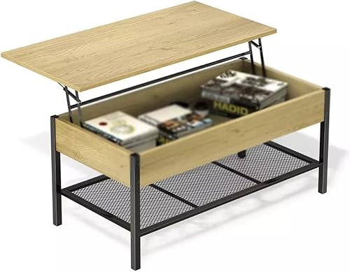 SHMZCM - Mesa de centro elevadora mesa de sala de estar muebles de sala de estar