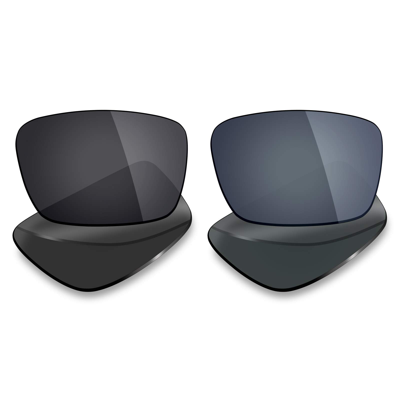 Mryok 2 Pair Polarized Replacement Lenses for Oakley Fuel Cell Sunglass - Options