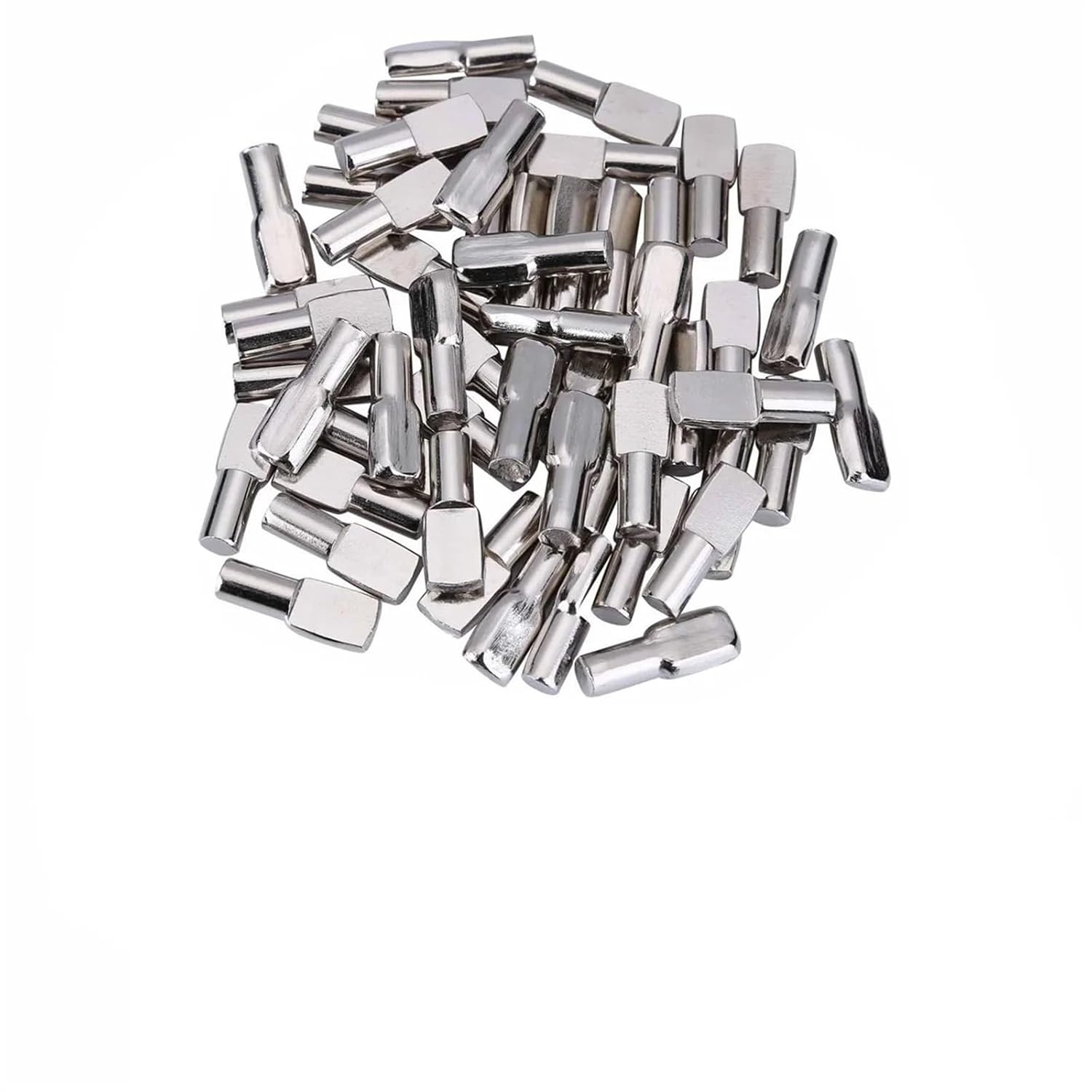 Shelf Support Pegs 160pcs Shelf Support Pegs Cabinet Closet Laminate Pins Glass Nickel Plated Pin Fixing Bracket for Shelves