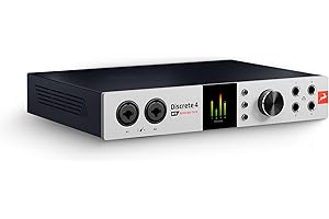 Antelope Audio's Discrete 4 Pro Synergy Core Audio Interface - 14 In, 20 Out Excellence