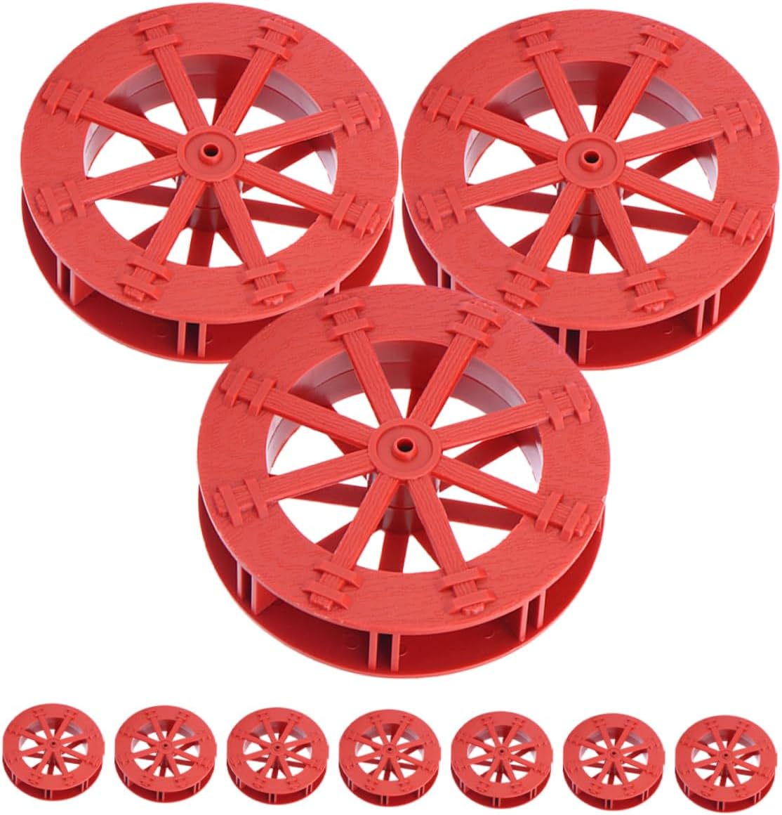 BESPORTBLE 40pcs Water Wheel Fountain Replacement Accessories for Photography Prop Lightweight Energy Efficient Vintage Style Decor for Indoor Water Features Serene Office Home Ambiance
