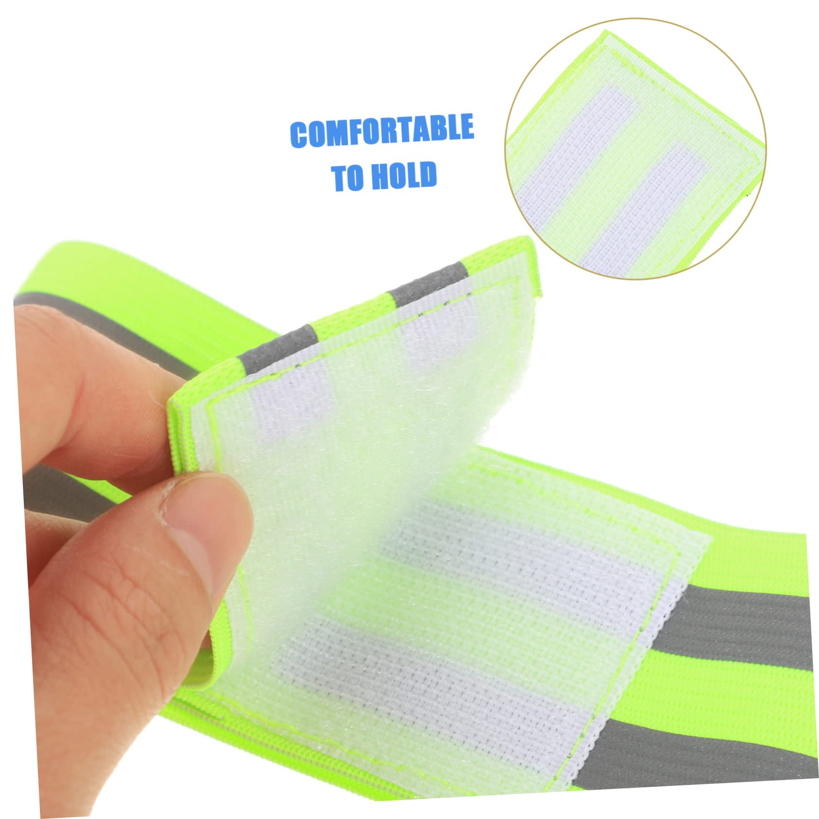 Happyyami 20 Piezas muñequera Reflectante Cinta Reflectante para Ropa Correr Noche Pulseras Reflectantes para Exteriores Pulseras Reflectantes de Seguridad equitación Brazalete