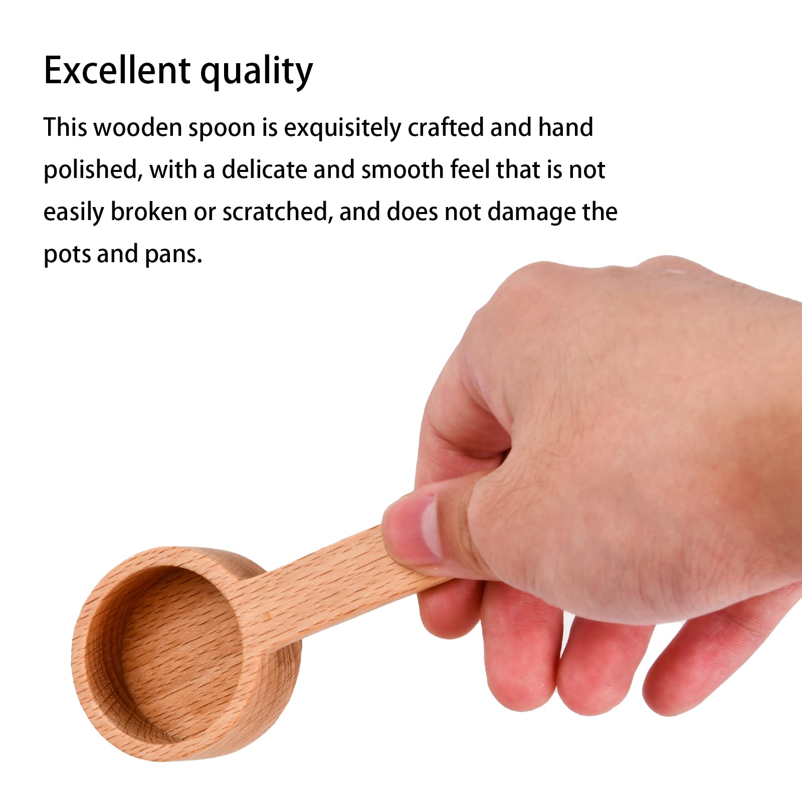 ROM Cuillère À Café Cuillère À Mesurer En Bois À Café Cuillère À Soupe De Mesure De Cuisine Pour