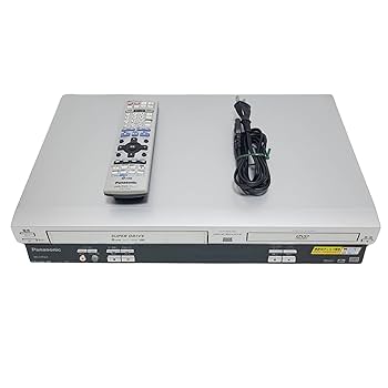 Panasonic DVDプレイヤー一体型ビデオ + ビデオテープ3本 Amazon | パナソニック DVDプレーヤー VHSビデオ一体型 NV-VP32