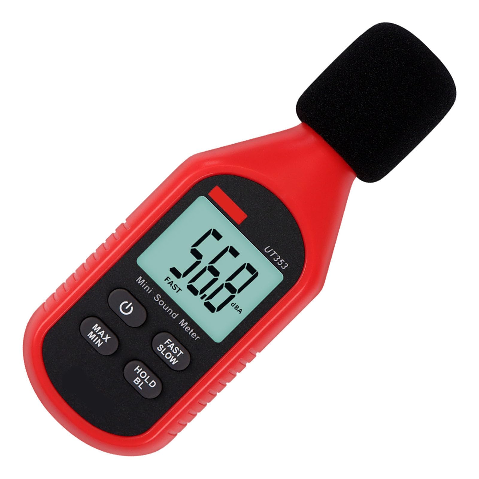 Haodream Portable Sound Levels Monitor Digital Decibel Meter Lcd For Accurate Noise Assessment In Residential Or Office Space